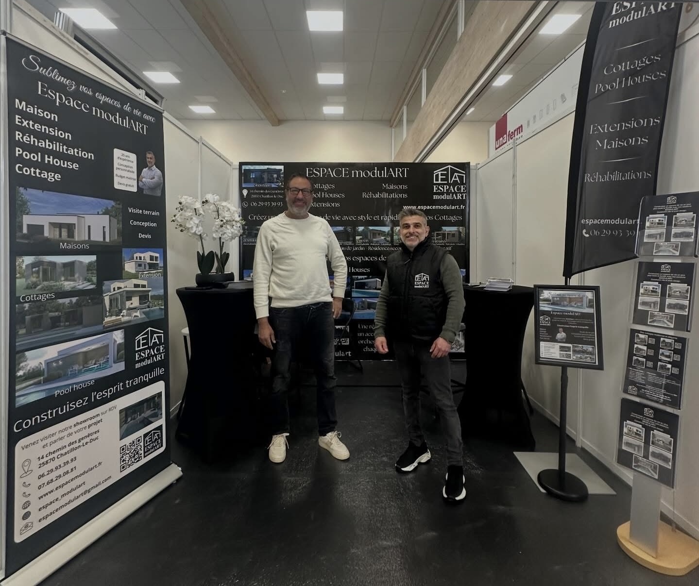 Photo équipe stand